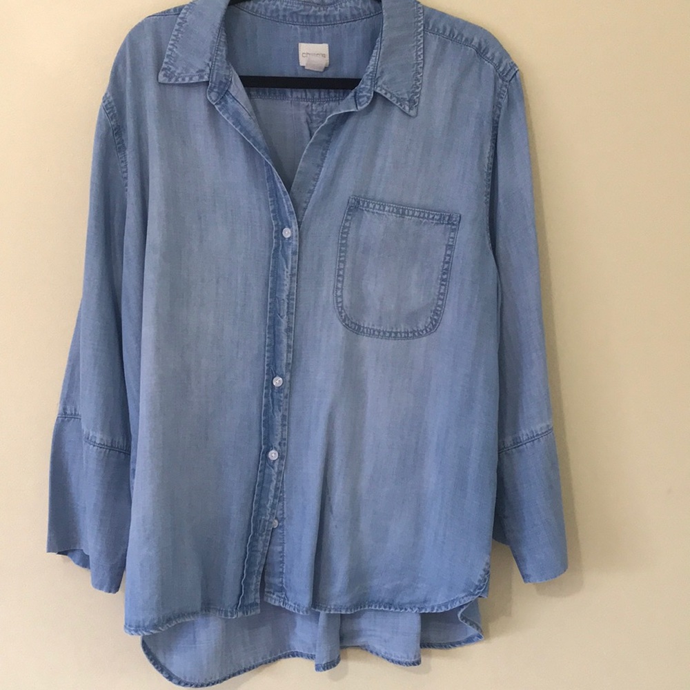 Chico’s denim shirt